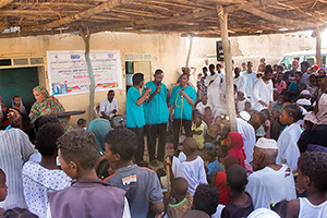 「FGM根絶」を宣言したイベント（スーダン）/ ©プラン・インターナショナル
