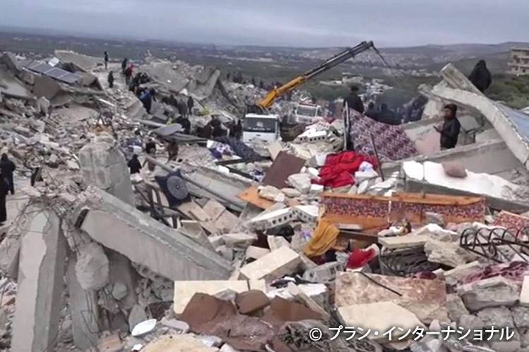 トルコ・シリア地震／シリア緊急支援