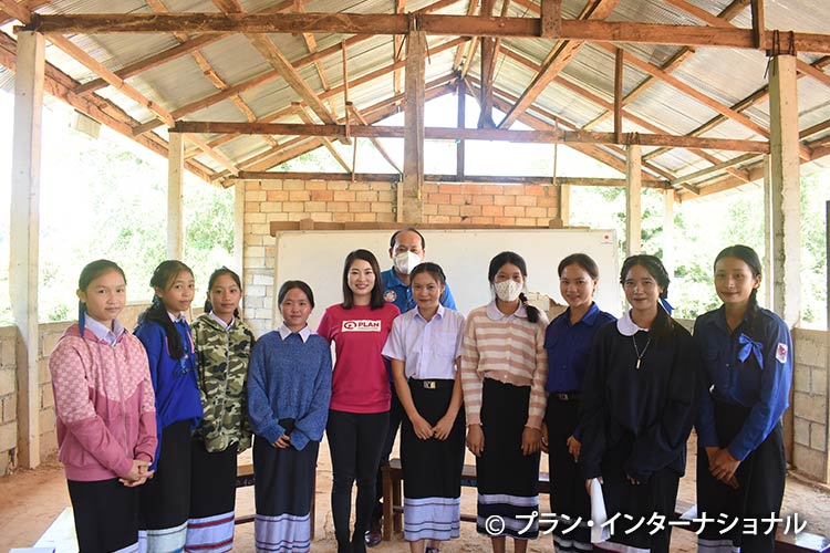 写真：「女の子の衛生改善」プロジェクト