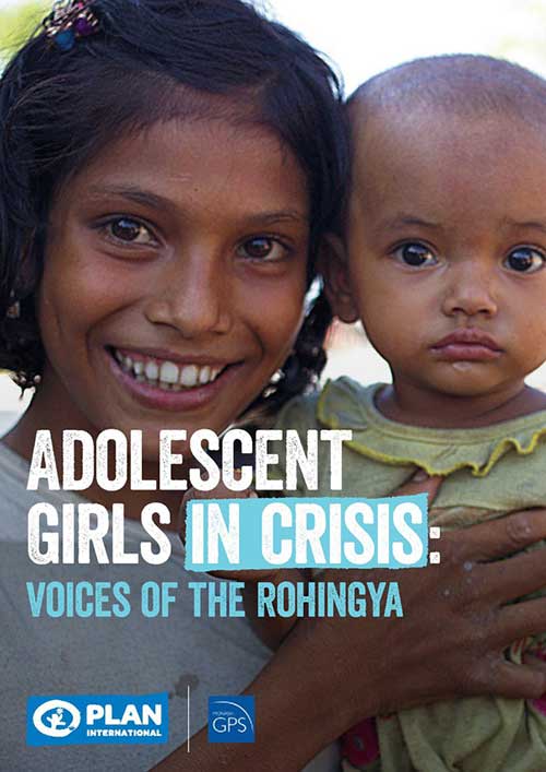 写真：Adolescent Girls in crisis:Voices of the Rohingya