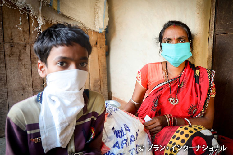 写真：インドの急激な感染拡大への支援開始