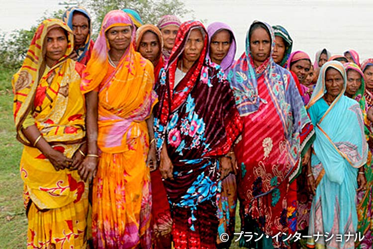 写真：バングラデシュの女性たち 