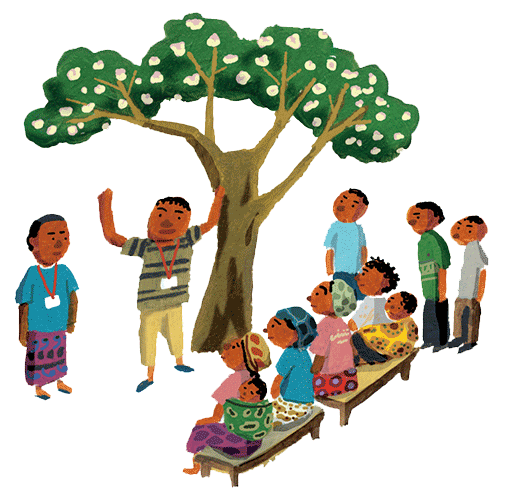 写真：トーゴで暮らす11歳の女の子