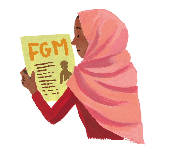 イラスト:スーダンに住むアリア