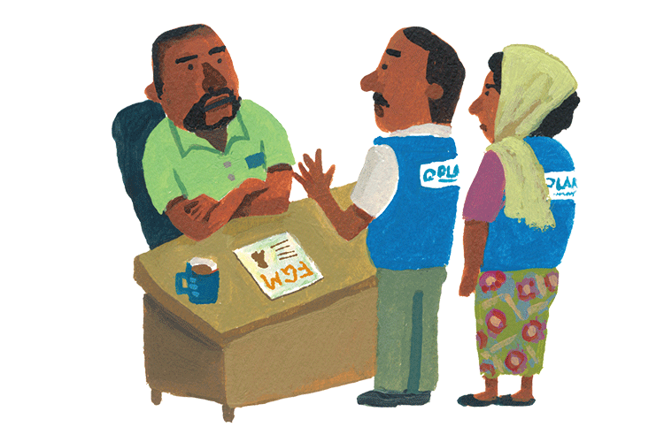 イラスト:ハワと話すヤスミン