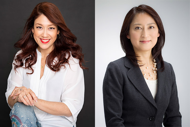 LiLiCoさん（左）とプランインターナショナルジャパン理事 大崎麻子（右）