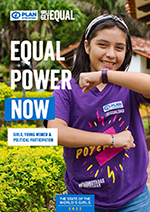 写真：世界ガールズ・レポート2022「今こそ平等な力を:女の子と若い女性の政治参加」