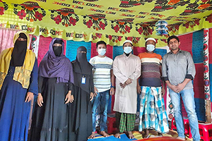 ボランティア研修の参加者たち（バングラデシュ） / ©プラン・インターナショナル