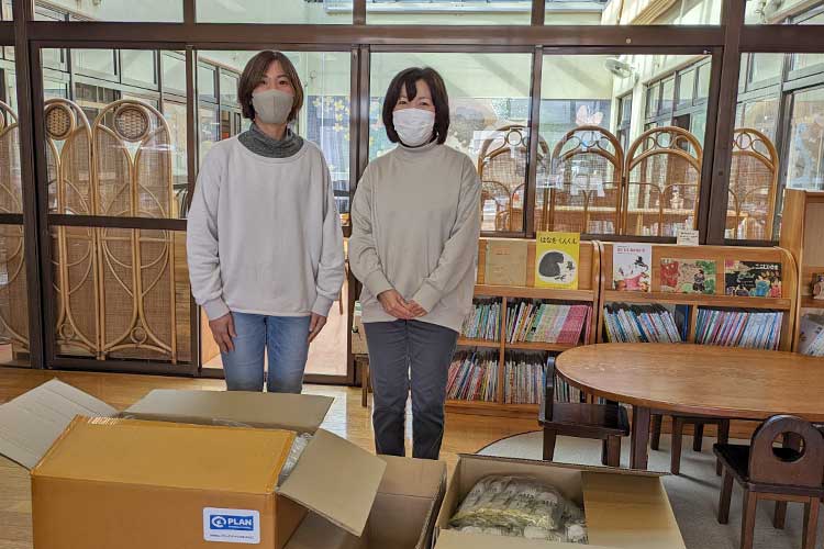 西湊こども園にて / ©プラン・インターナショナル