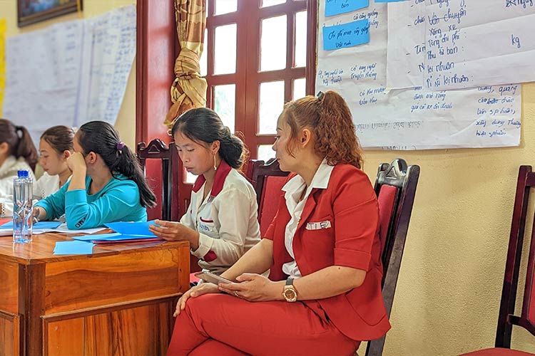 写真：ジェンダー平等トレーニングの様子