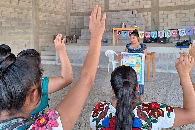 写真：教育への理解を促す保護者向けワークショップ