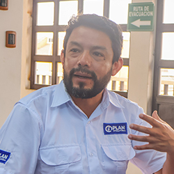 写真：グアテマラ：プロジェクト・コーディネーター　フリオ・エルナンデス