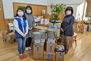 追加の物資を大量に購入  / &copy;プラン・インターナショナル