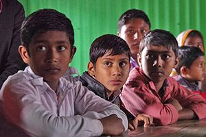 災害タスクグループメンバーの子どもたち（バングラデシュ） / ©プラン・インターナショナル