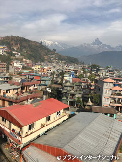 写真：ネパールの街並み