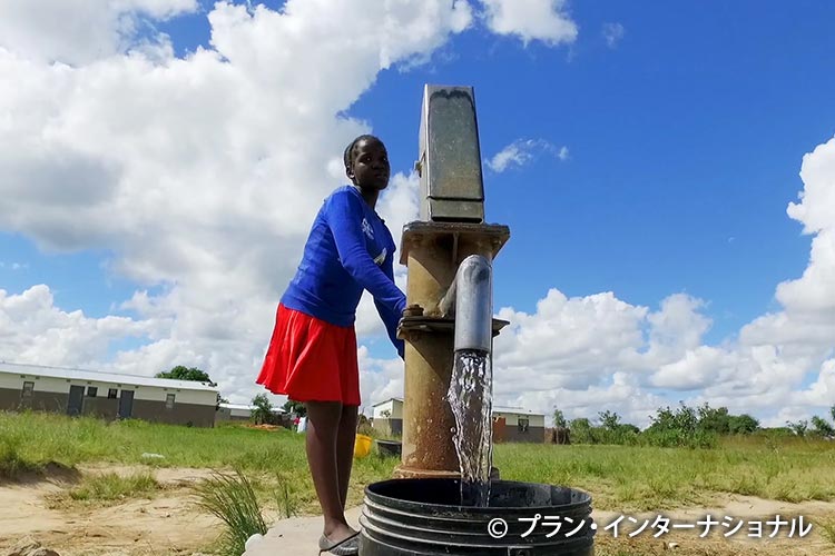 ザンビアのフランチェスカさん