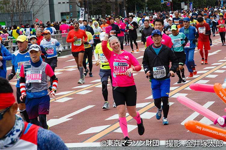 写真：東京マラソン2020チャリティ