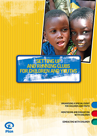 写真：「子どもクラブ」設立のためのガイド　表紙