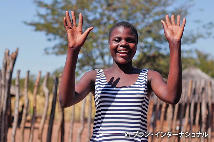 ジンバブエ　12歳のノマテンバさん