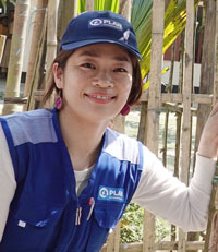 写真：プログラム部　内海職員