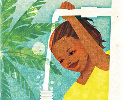 画像：『水汲み』から解放されて、学ぶことの楽しさを知った！