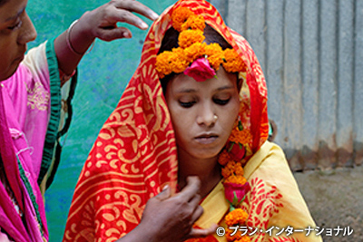 写真:結婚式の際の装飾イメージ