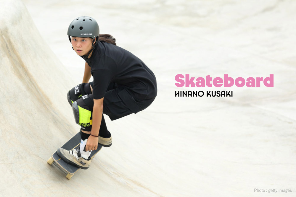 skateboard HINANO KUSAKI