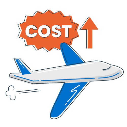 輸送コストの上昇