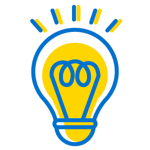 画像:電球アイコン