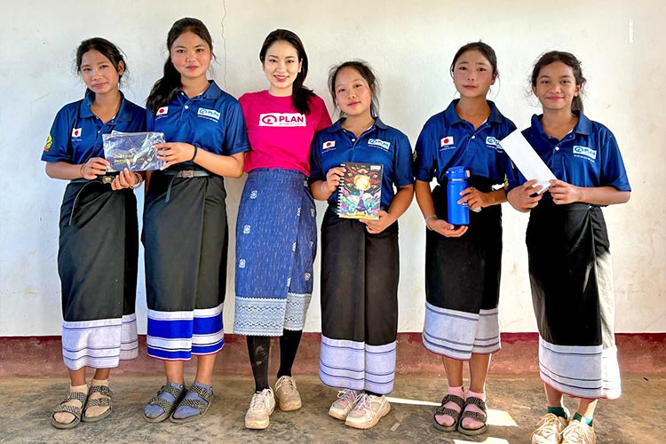 写真：水上職員（ラオス駐在）