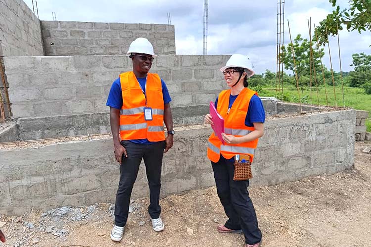 写真：武田職員（トーゴ駐在）