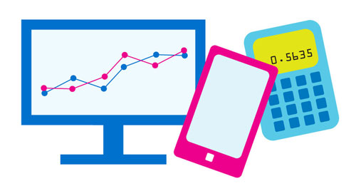 電子機器のイラスト