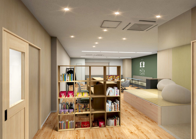 写真：女の子が安心して過ごせる居場所「わたカフェ」