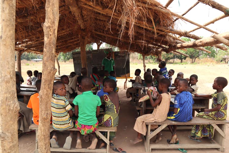 写真：以前使われていた教室（2022年3月撮影）