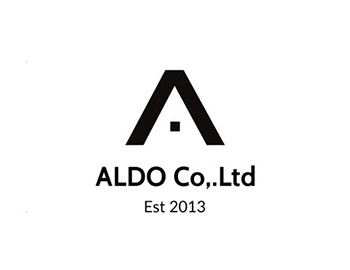 ロゴ：ALDO Co.,Ltd