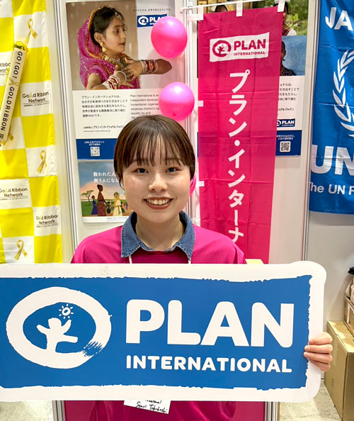 写真：プラン・ユースグループの高橋さん