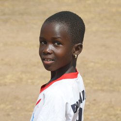 写真：タバさん、9歳、小学校4年生