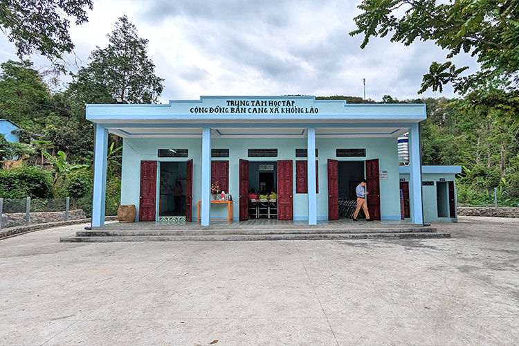 写真：研修センター（プロジェクト完了直後の2024年撮影）