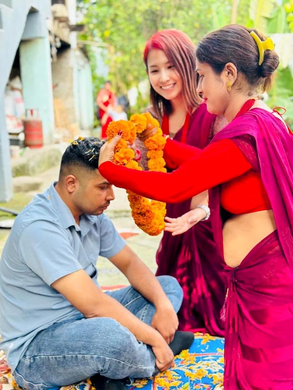 写真:厄除けと幸運の願いを込めて兄弟姉妹へ感謝を