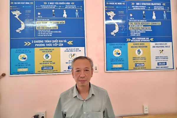 写真：ベトナム：ティエンクアン省　プロジェクト・オフィサー　ディン・ビエン・ホア