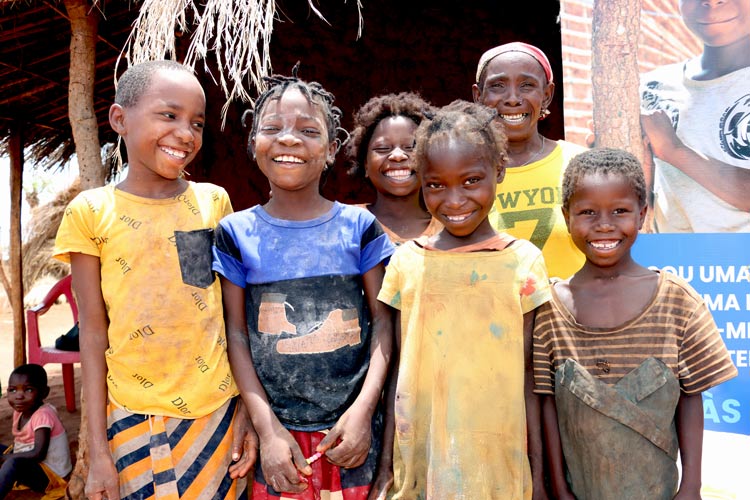 写真:モザンビークの子どもたち