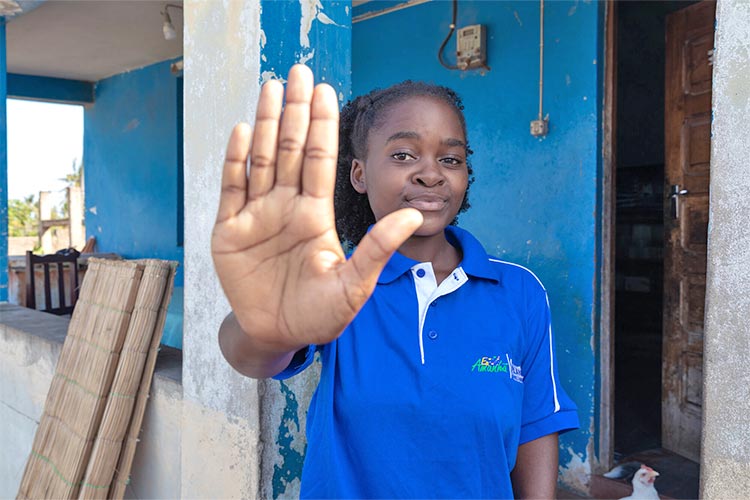 写真:あらゆる差別に「No」を