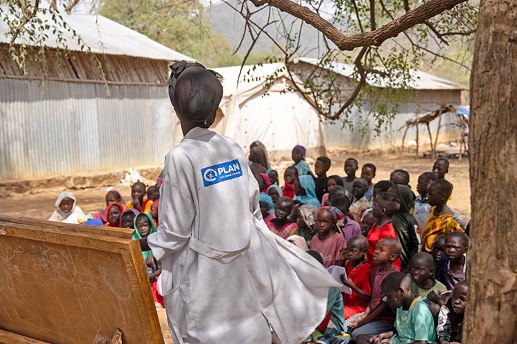 写真:スーダンの紛争地域から逃れてきた人々(エチオピア)