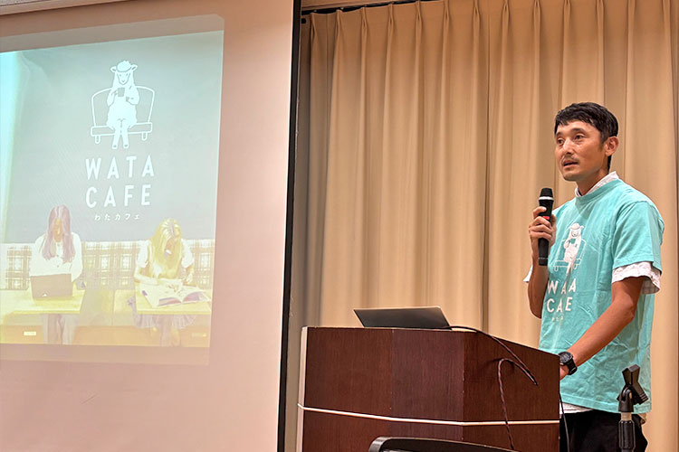 写真：プラン濱田職員