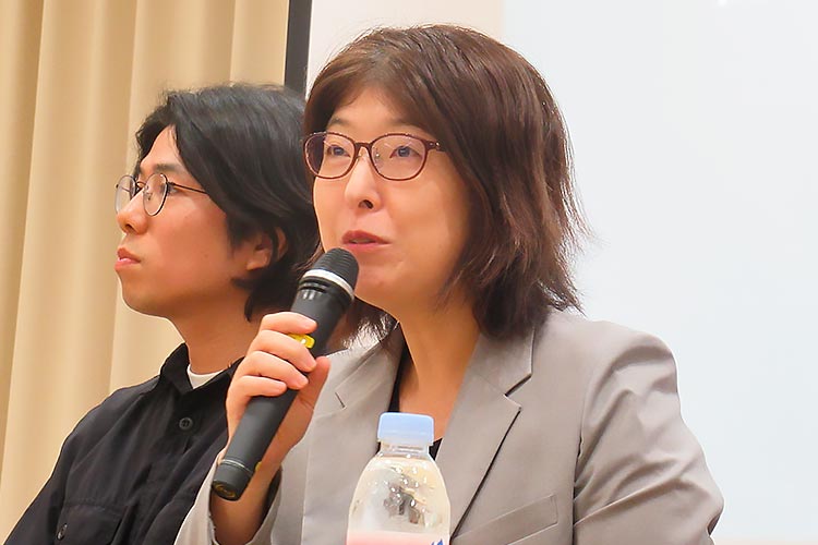 写真：豊島区子ども家庭部子ども若者課長・安達絵美子氏