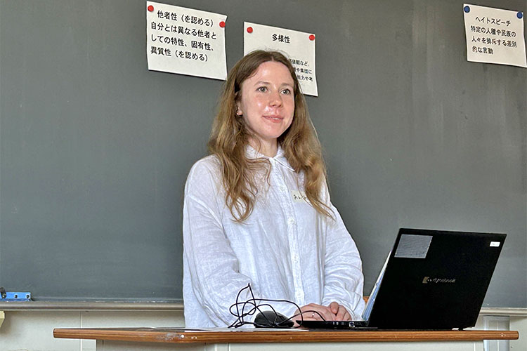 写真：多様性の捉え方についてのワーク