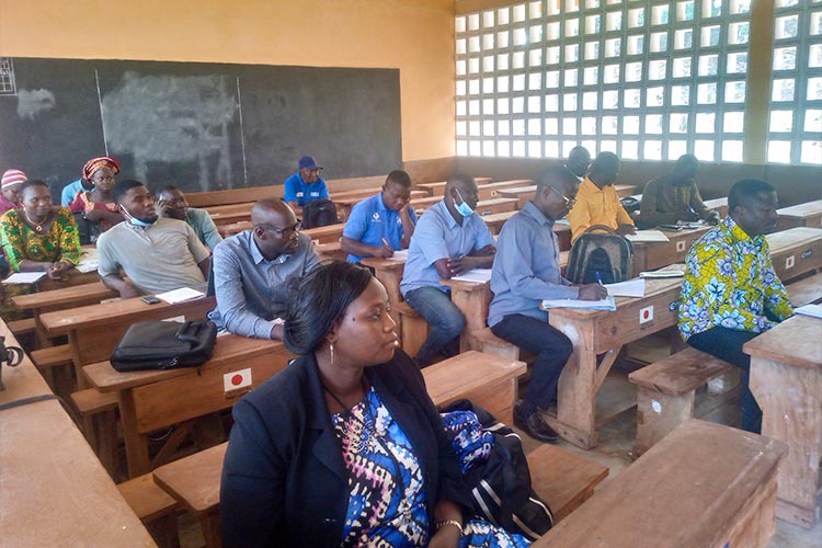 写真：巡回教師ミーティング