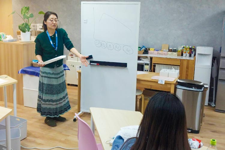 写真：利用者向けのメンタルセルフケア講座