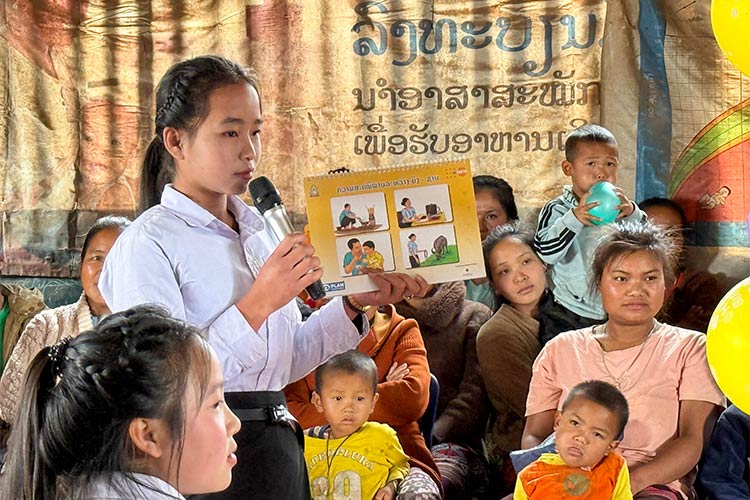 写真：【経過報告】ラオス「女の子の衛生改善」プロジェクト