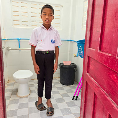 写真：レンさん、10歳、5年生